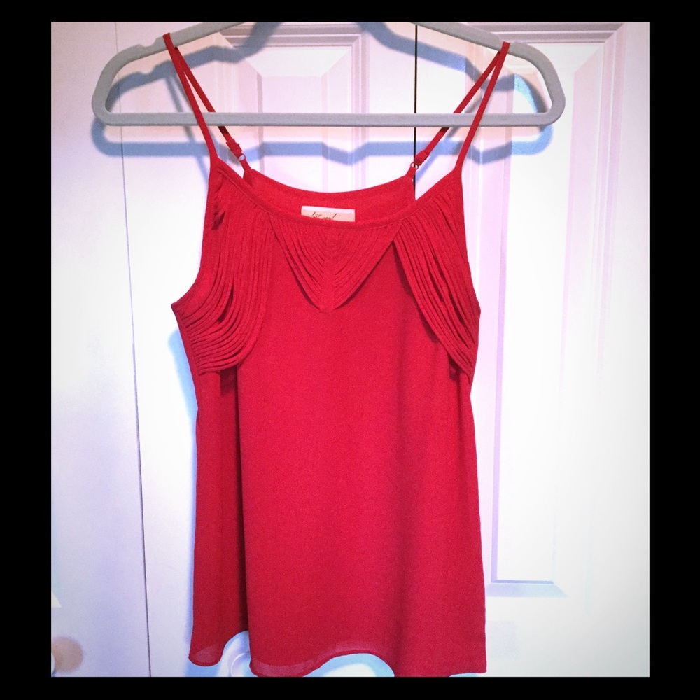 Red Tank top