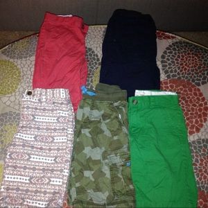 Boys shorts gently used 5 pair!