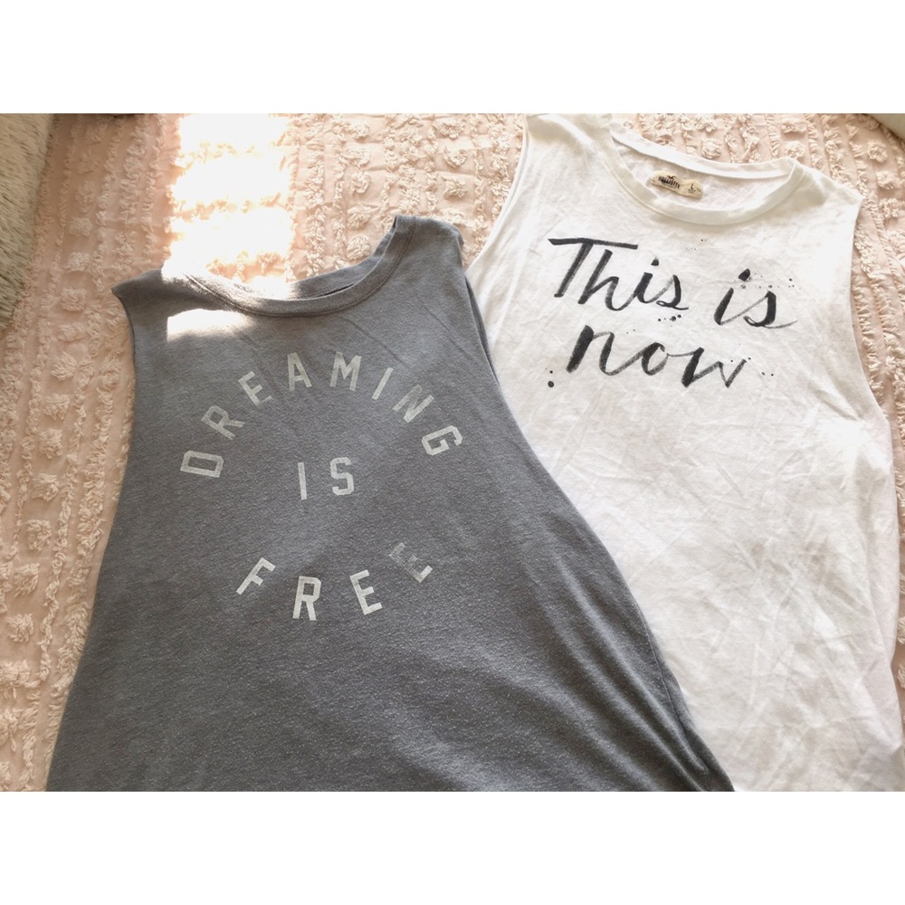 Hollister Muscle Tanks *set of 2*