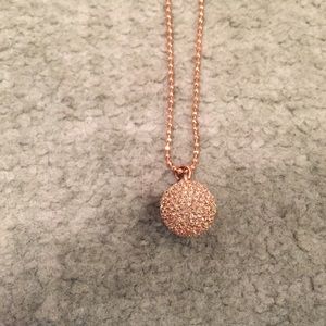 MK pendant necklace