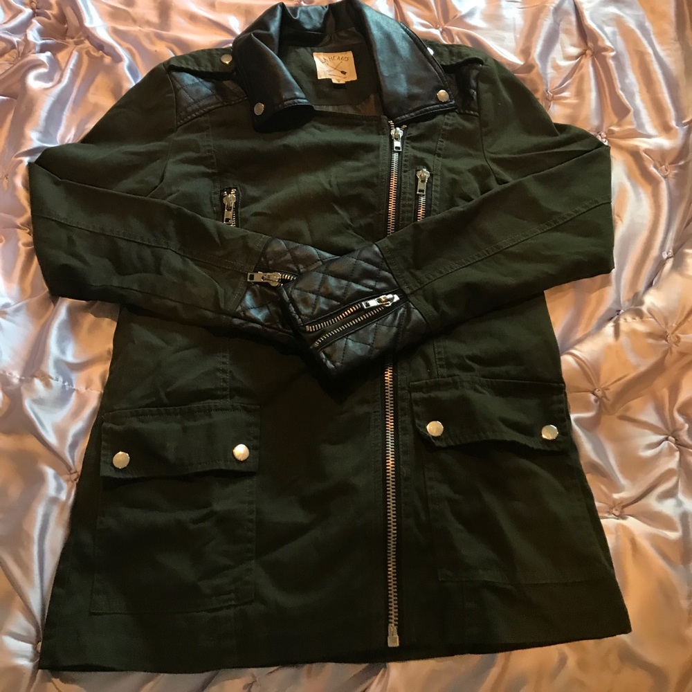 Dark green coat
