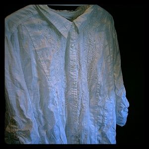 Embroidered Catherine's Blouse