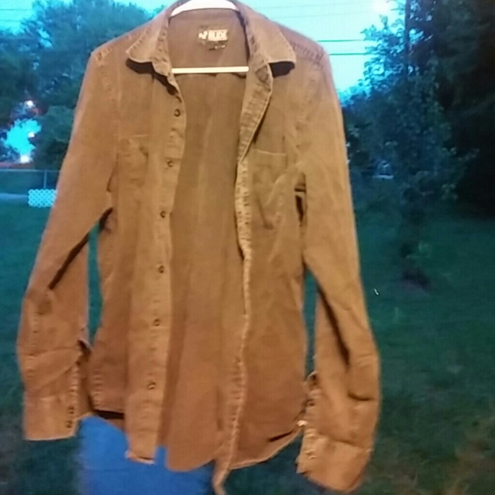 RUDE vintage black button up