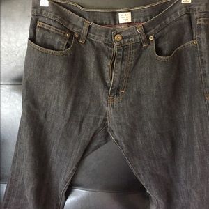 J. Crew Urban Slim Black Denim Jeans 36x34
