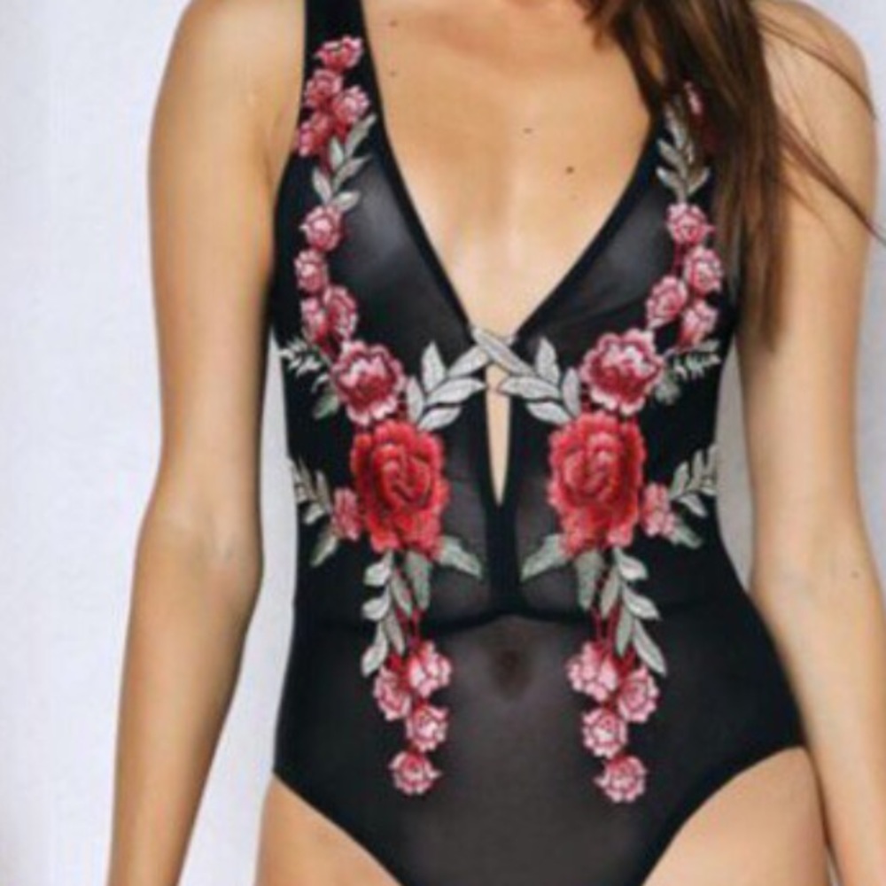 Rose Bodysuit.