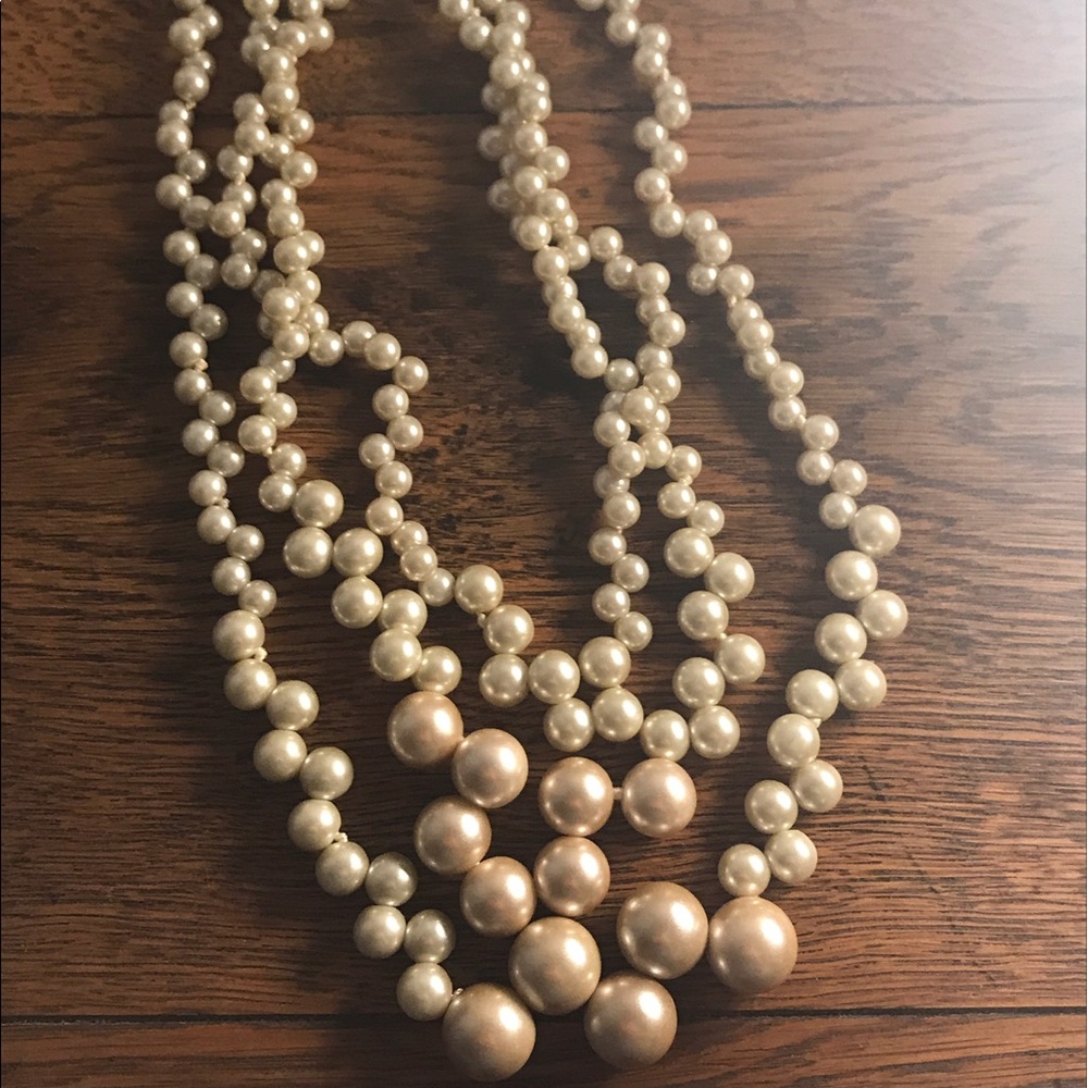 Pear necklace