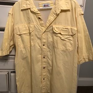 Yellow fishing shirt