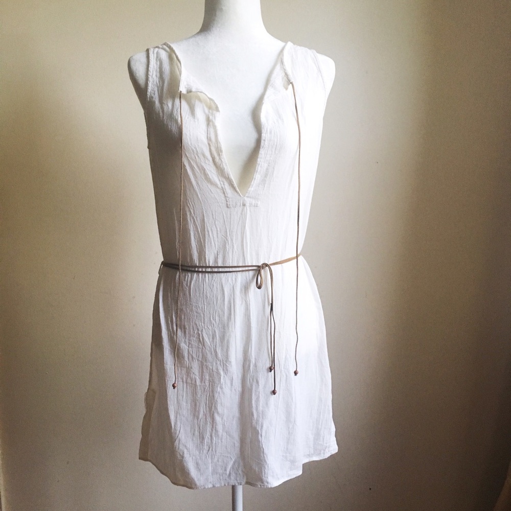 Tommy Bahama Suede Tie Tunic Dress