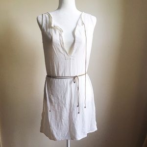 Tommy Bahama Suede Tie Tunic Dress