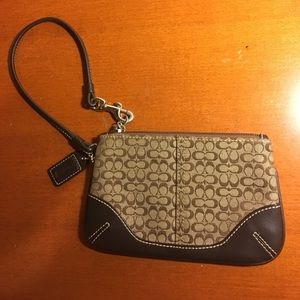 Coach wristlet