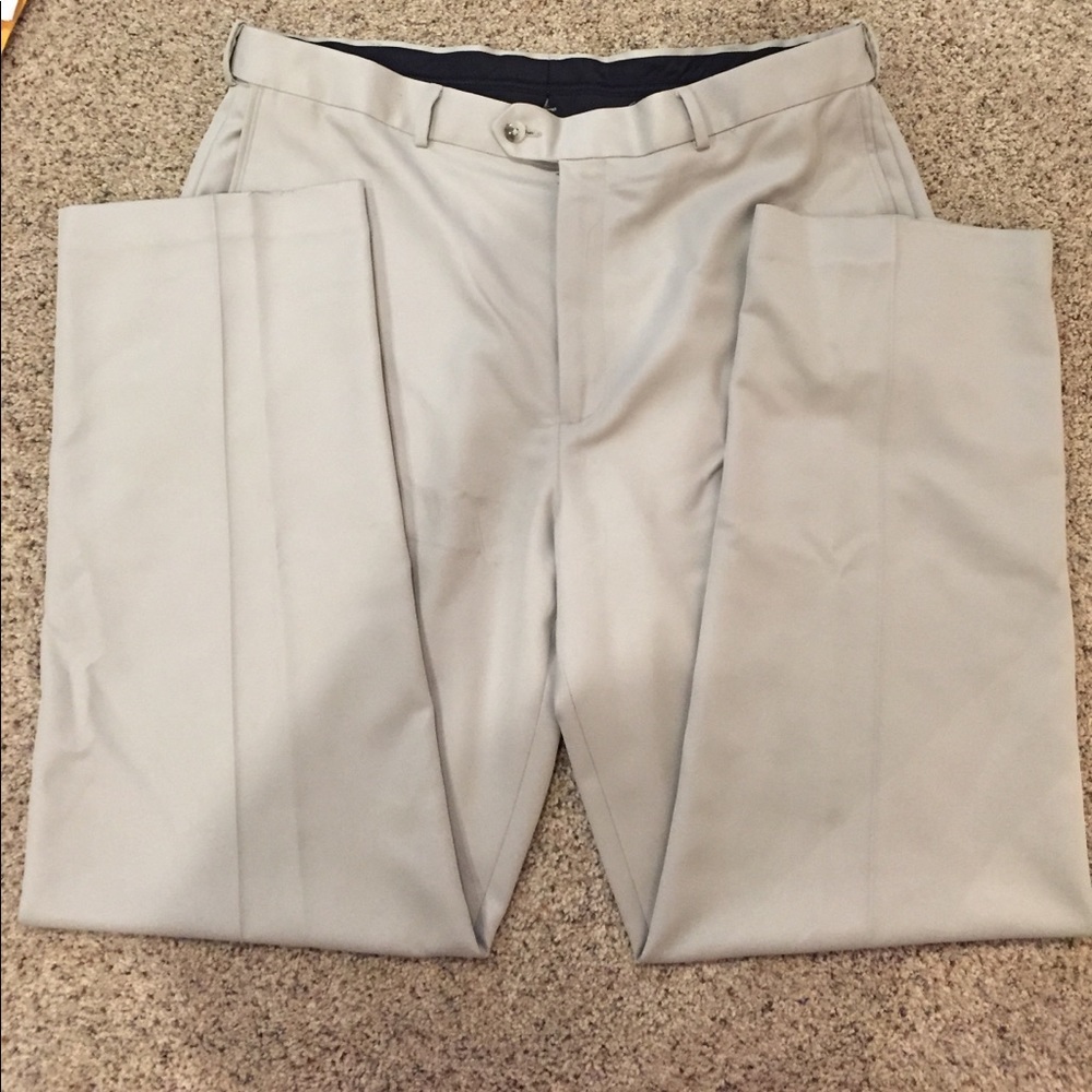 Nice light khaki colored men's slacks