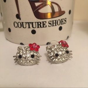 Hello Kitty Stud Earrings