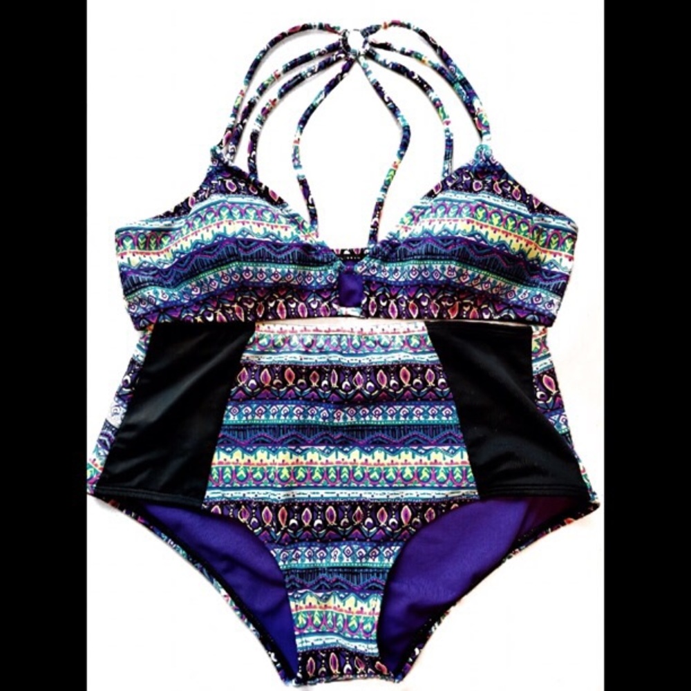 LA Hearts High-Rise Swimsuit