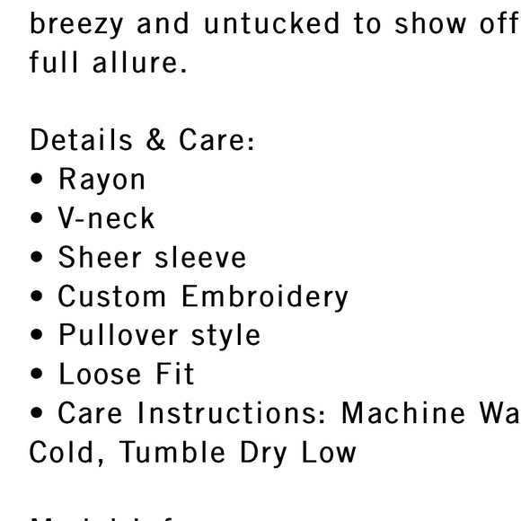 Johnny Was shirt - Picture 6 of 6