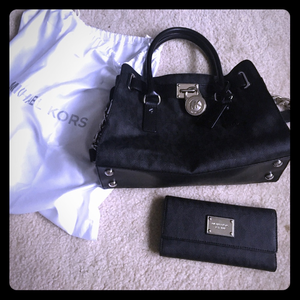 Michael Kors Purse and Wallet Set