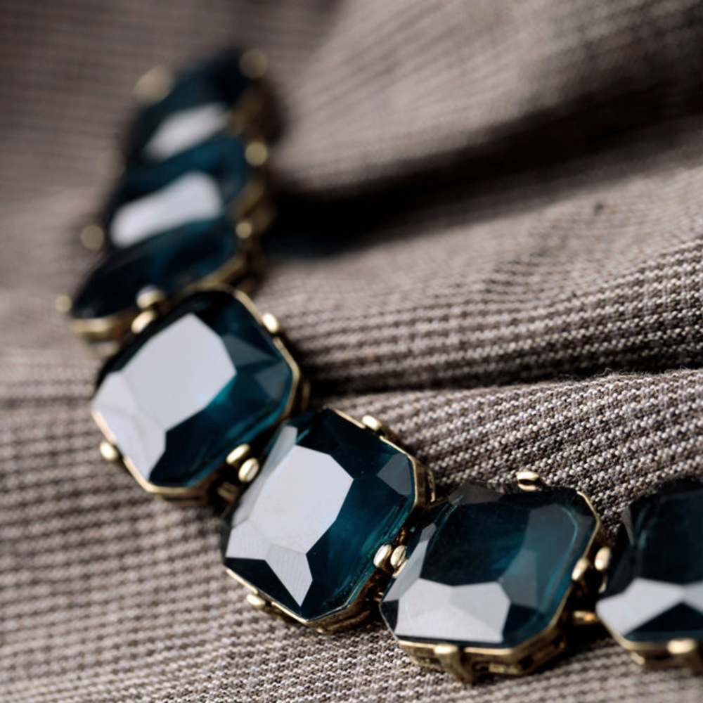 Large Stoned Statement Bracelet