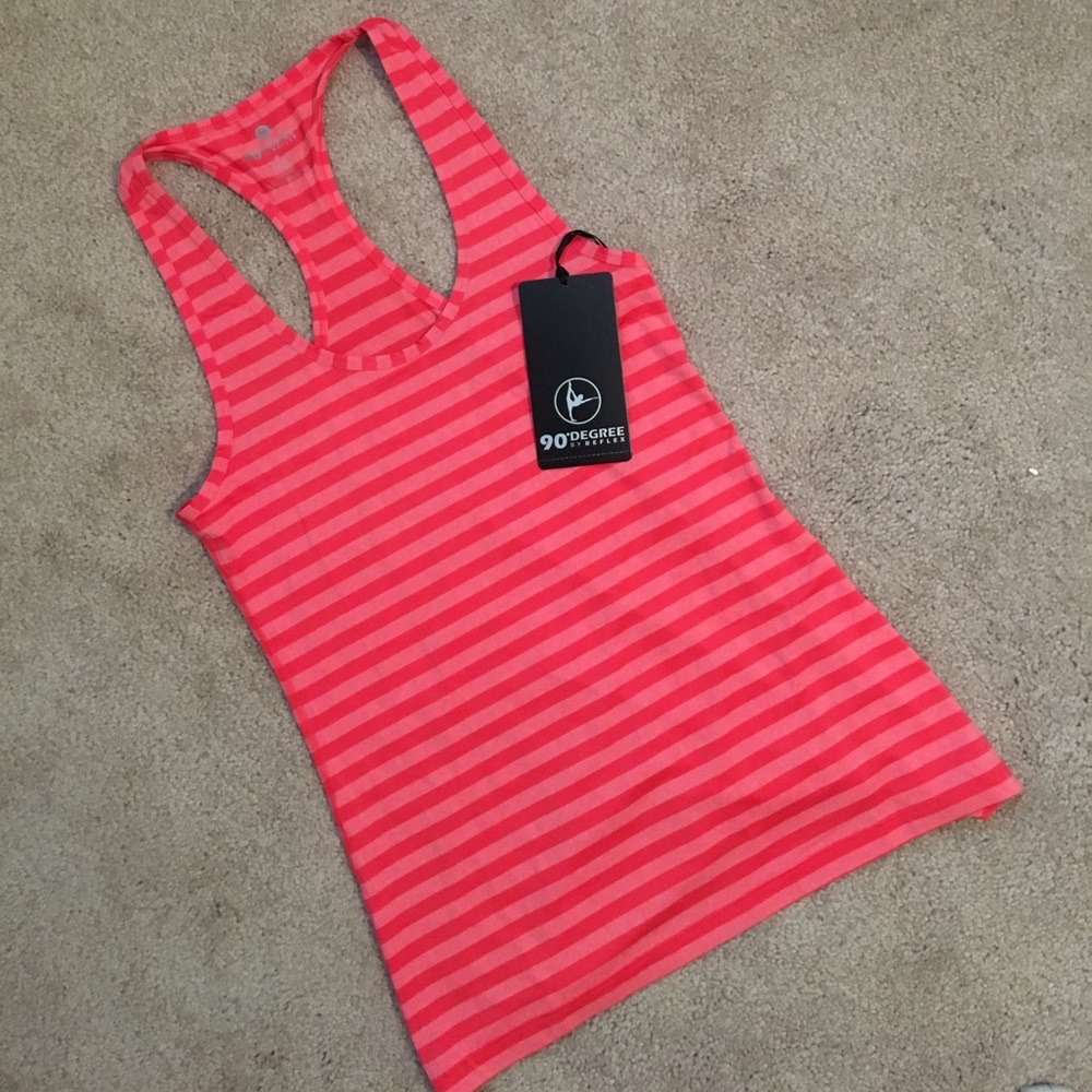 90 Degree by Reflex Mesh Striped Coral Tank