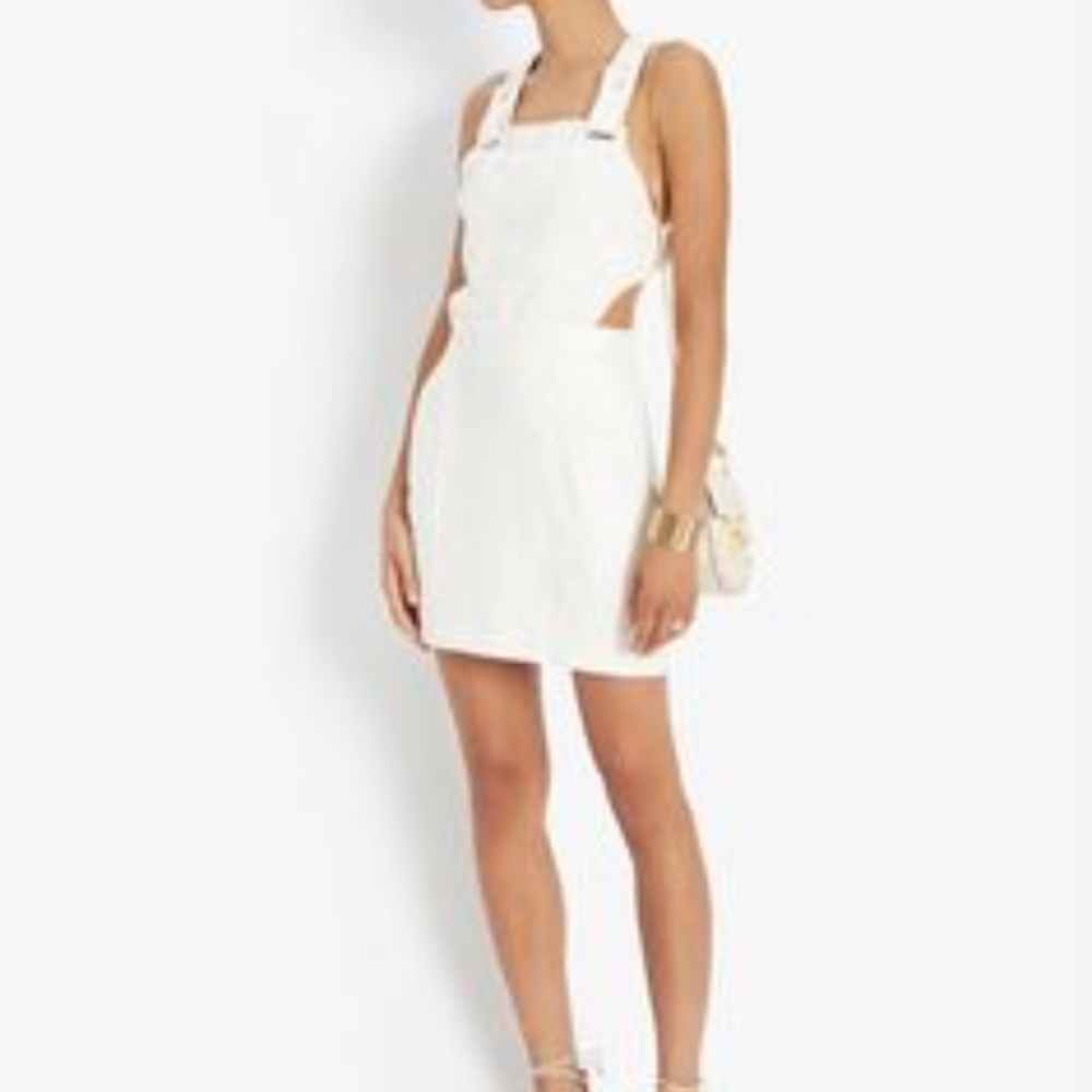 NWT Adam Selman Overall Dress