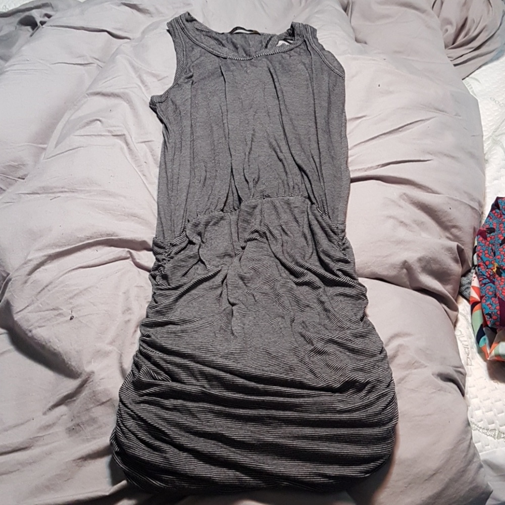 Saint Grace gray EUC dress, size small