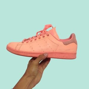 Adidas Stan Smith reflective 3m shoes.