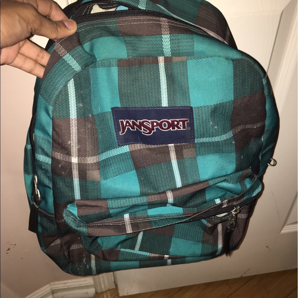 Jansport teal backpack
