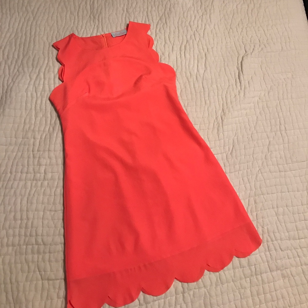 Coral dress