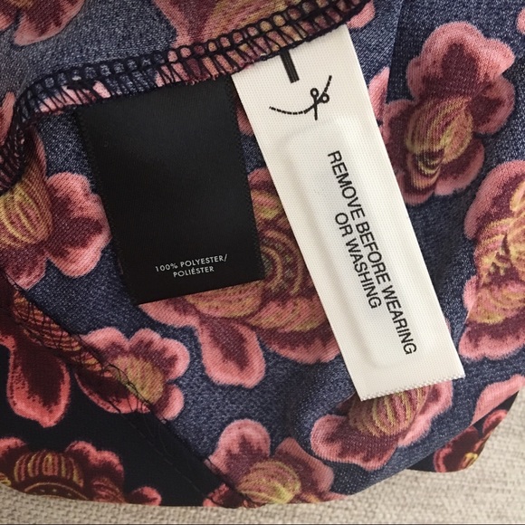 🌟🌷Host Pick Ann Taylor Floral Wrap Dress Petite - Picture 5 of 5