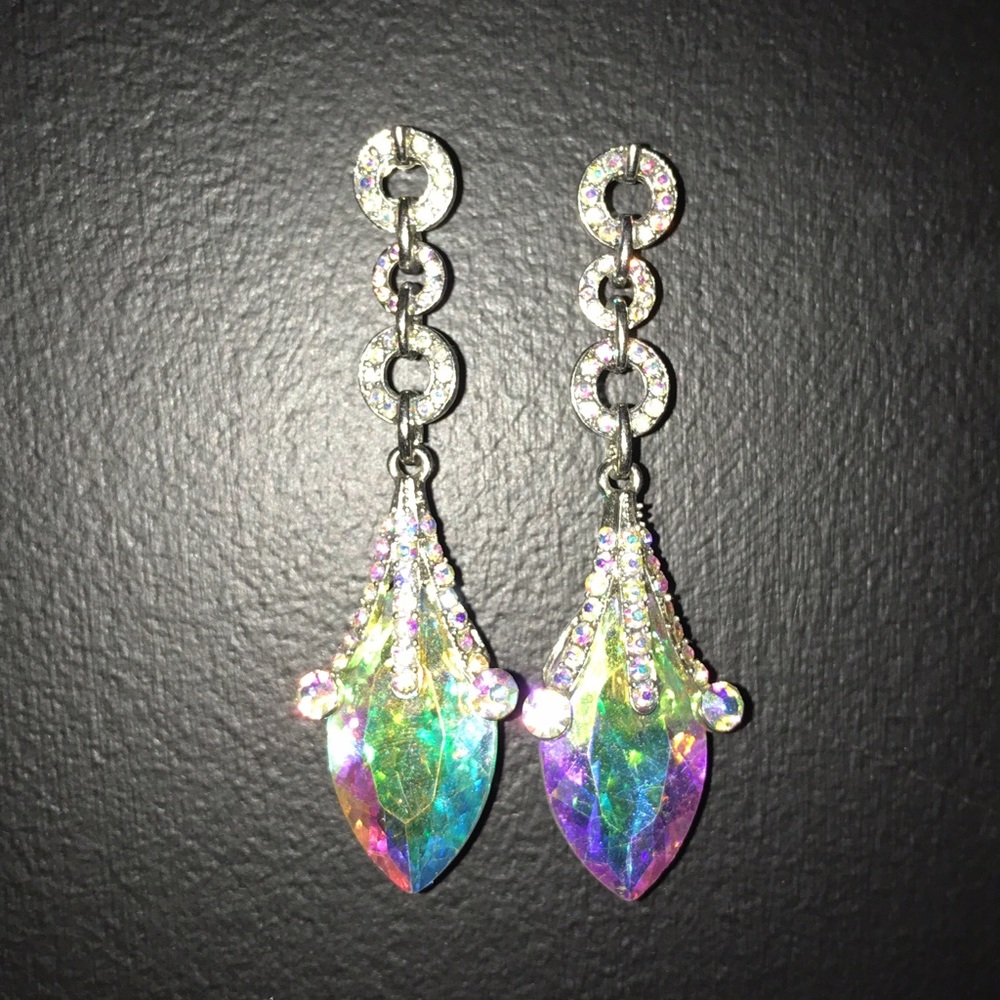 light reflection earrings