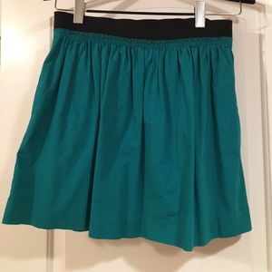 Teal skirt w/ pockets