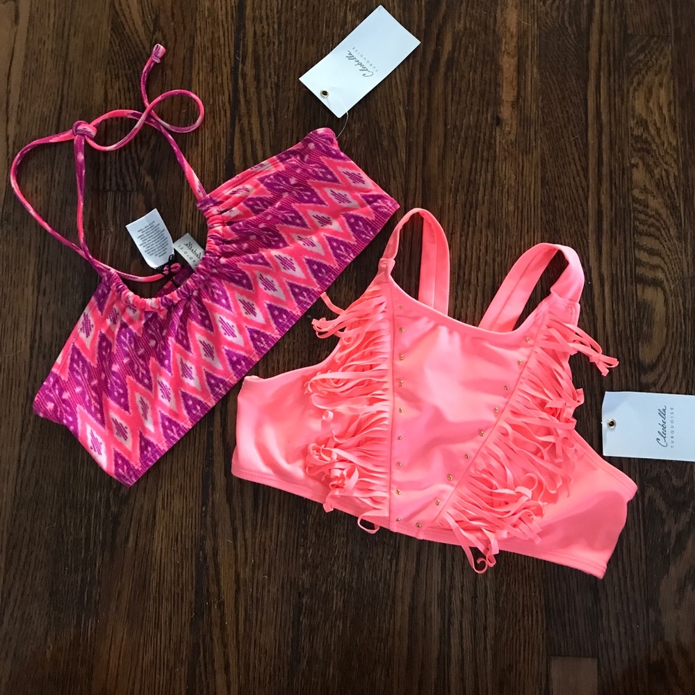 NWT!! Cleobella swim top bundle