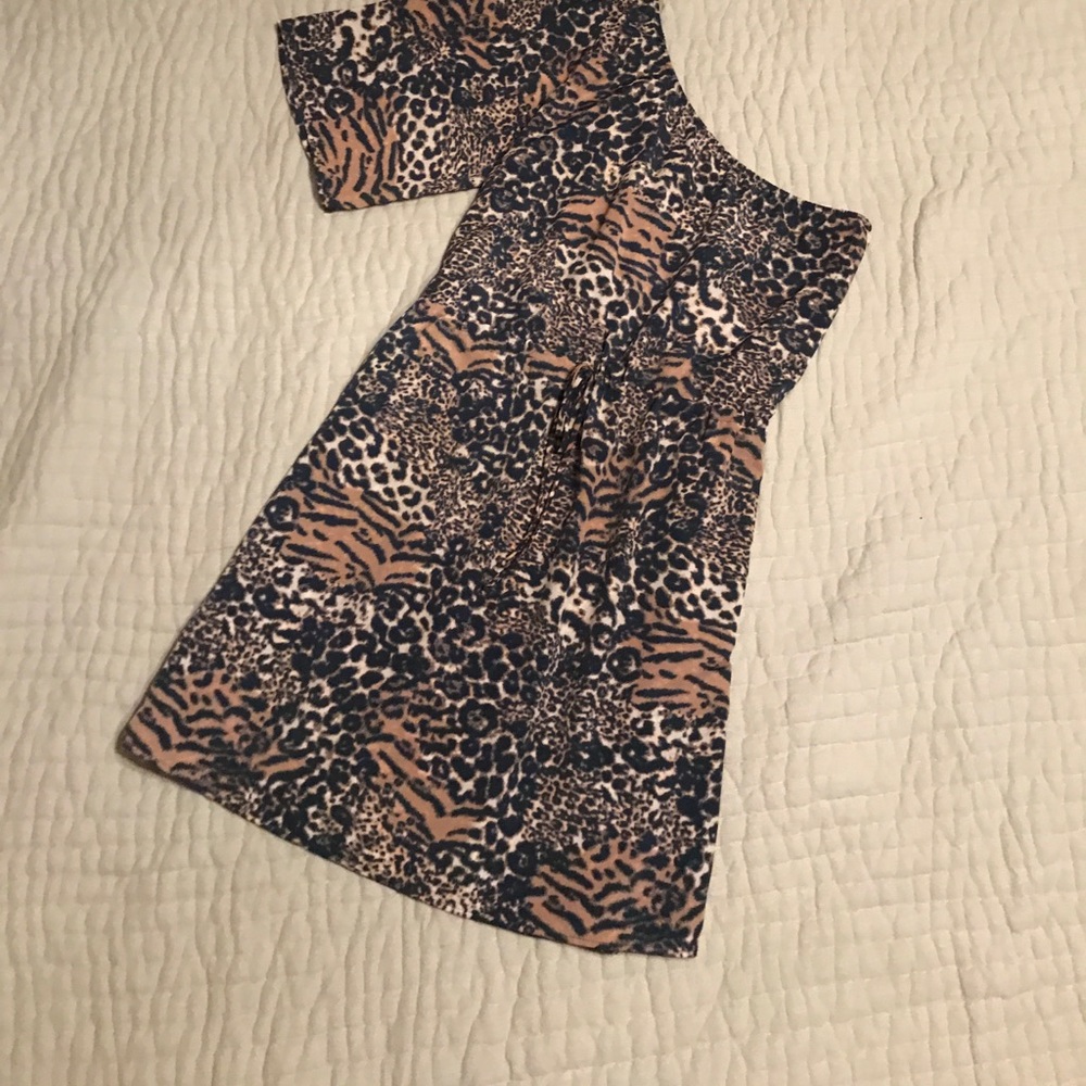 One shoulder dress