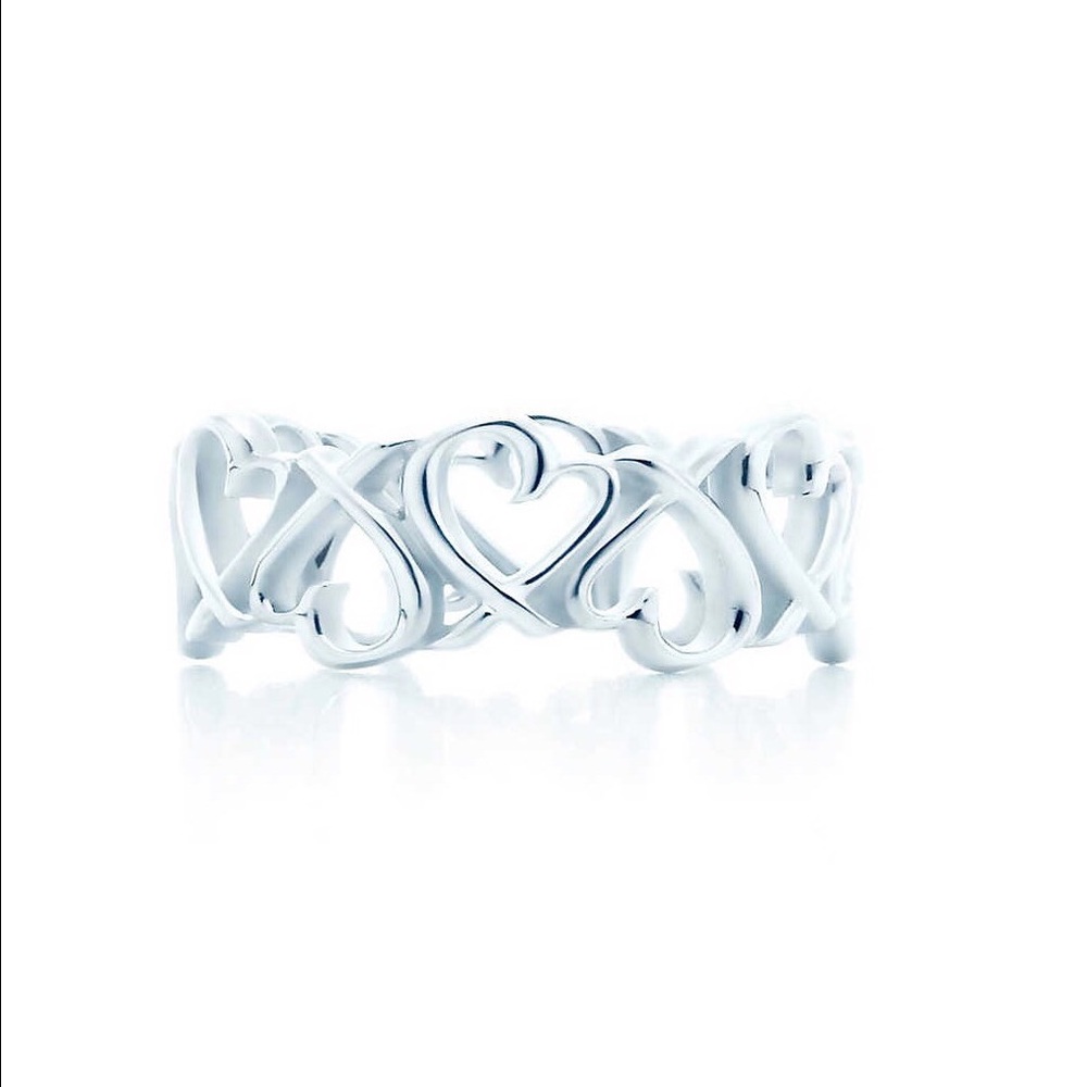 Tiffany & Co PALOMA PICASSO LOVING HEART BAND RING