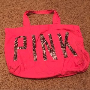 Pink VS beach bags