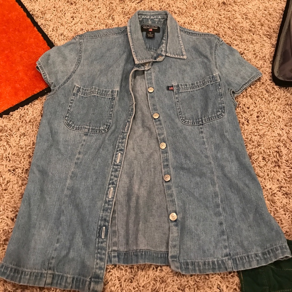 Vintage Ralph Lauren jean shirt