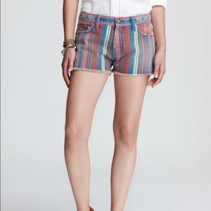 Current/Elliott Boyfriend Short in Gypsy Stripe