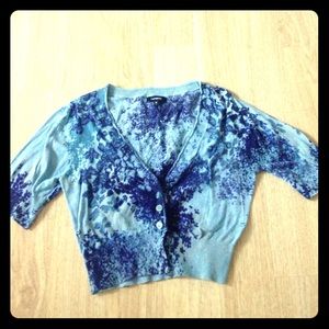 PRICE DROP!!!   Express cropped sweater--Size M