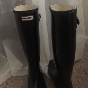 Hunter boots size 7m
