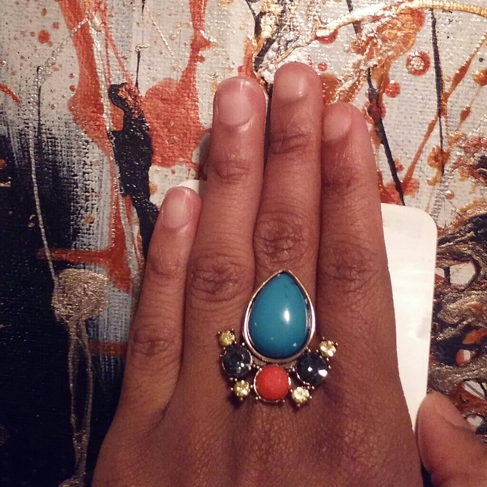 Chic cocktail ring