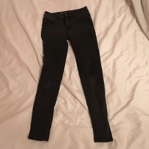 black jeggings from american eagle