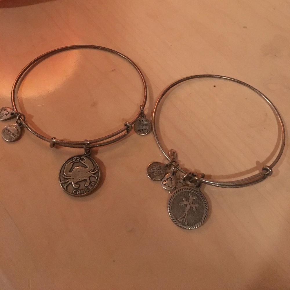 Alex and Ani bracelets cancer and cross
