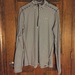 Nike Dri-Fit Striped Quarter Zip