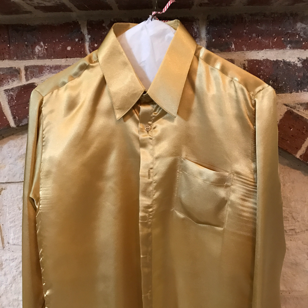 Gold Long Sleeve Gold Shirt