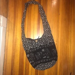 NWT Festival/Beach Elephant design shoulder bag