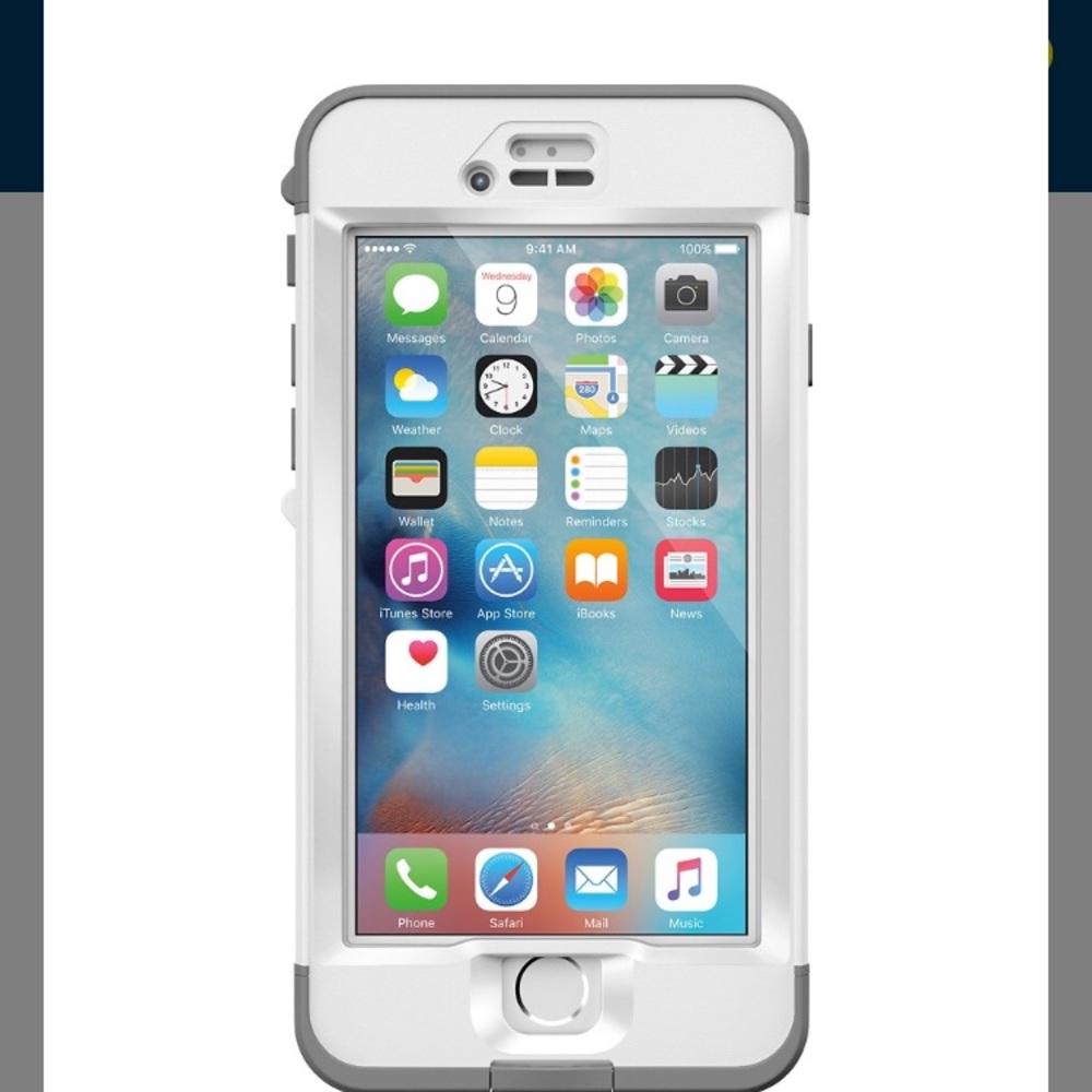 iPhone 6 white/ grey Lifeproof Nuud Case
