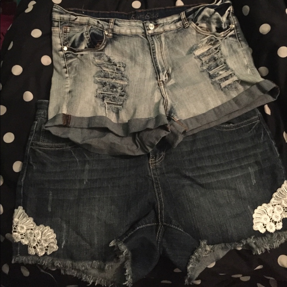 2 pairs of shorts!