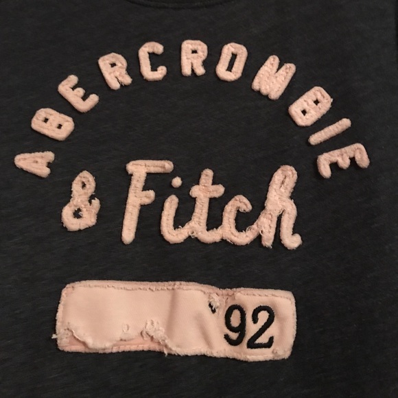 A&F navy blue shirt - Picture 2 of 3