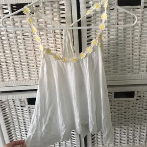 LF white daisy crop top!