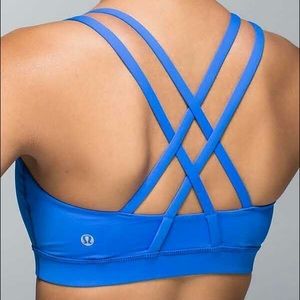 Lululemon Atheltica Energy Bra in Harbor Blue