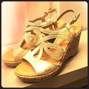 Champagne gold BOC sandals