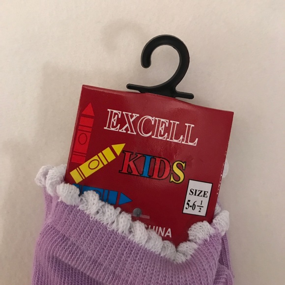 ⭐️Set of 3 Pairs Of Girls Socks Size 5-6 1/2 - Picture 3 of 4